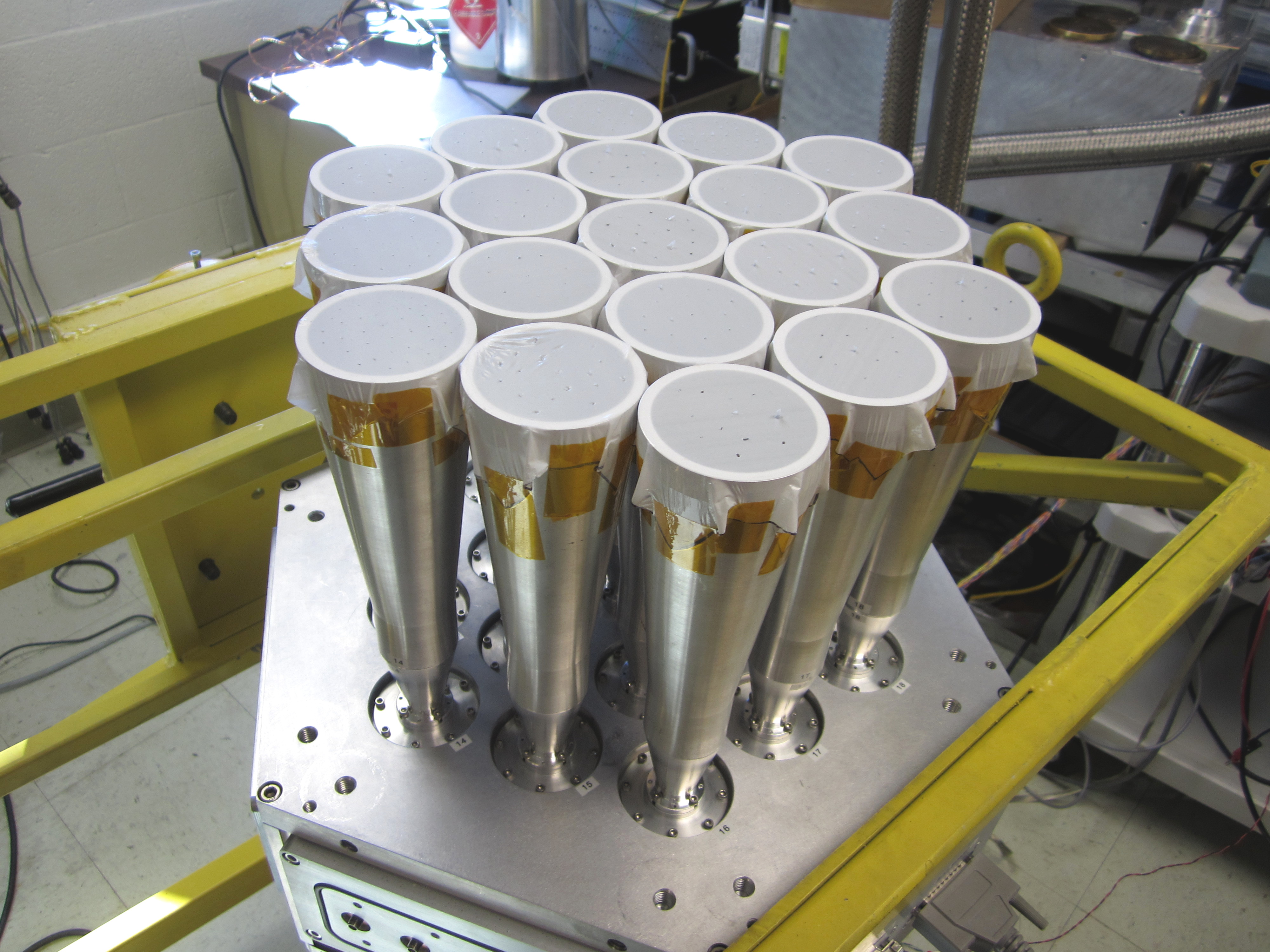 COMAP cryostat exterior